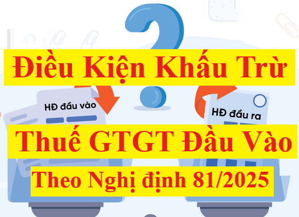 điều kiện khấu trừ thuế GTGT đầu avof