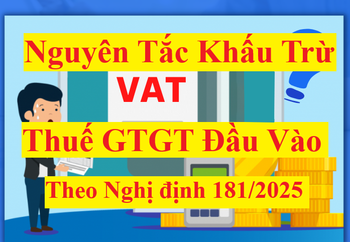 nguyên tắc khấu trừ