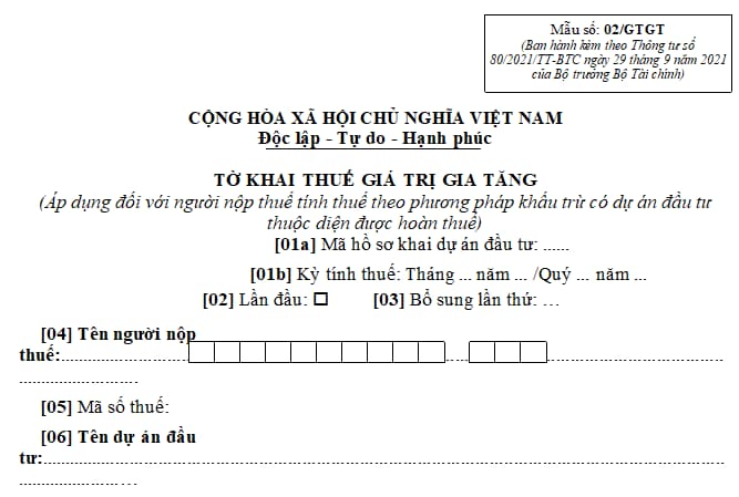 Hình mẫu 02-GTGT