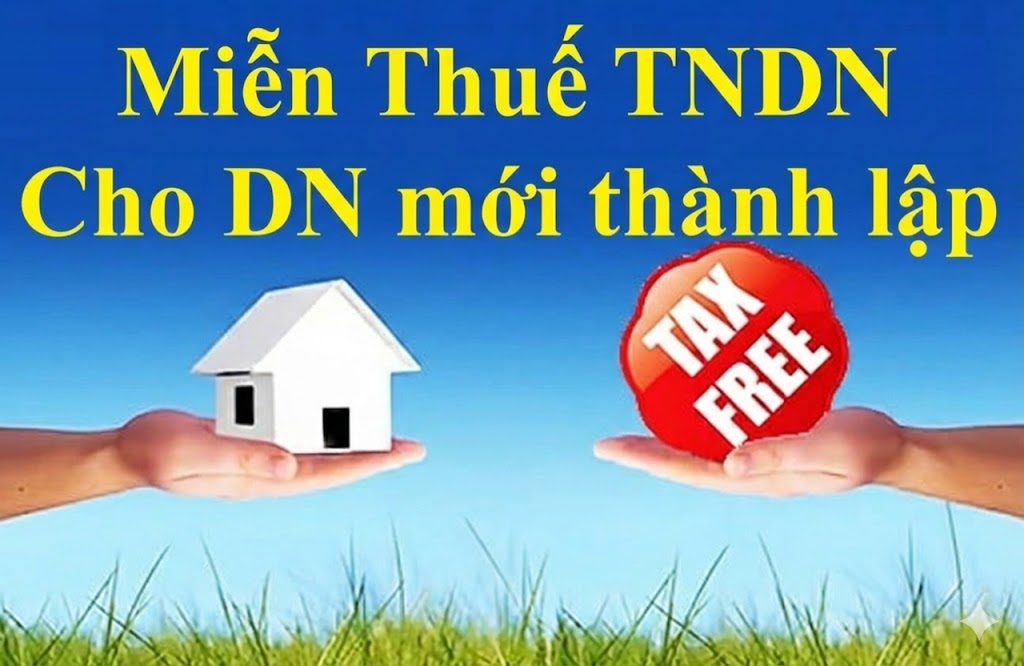Miễn thuế TNDN cho DN mới thành lập