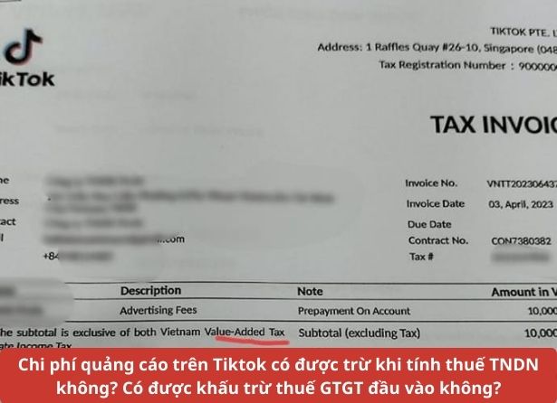 Chi phí quảng cáo trên Tiktok