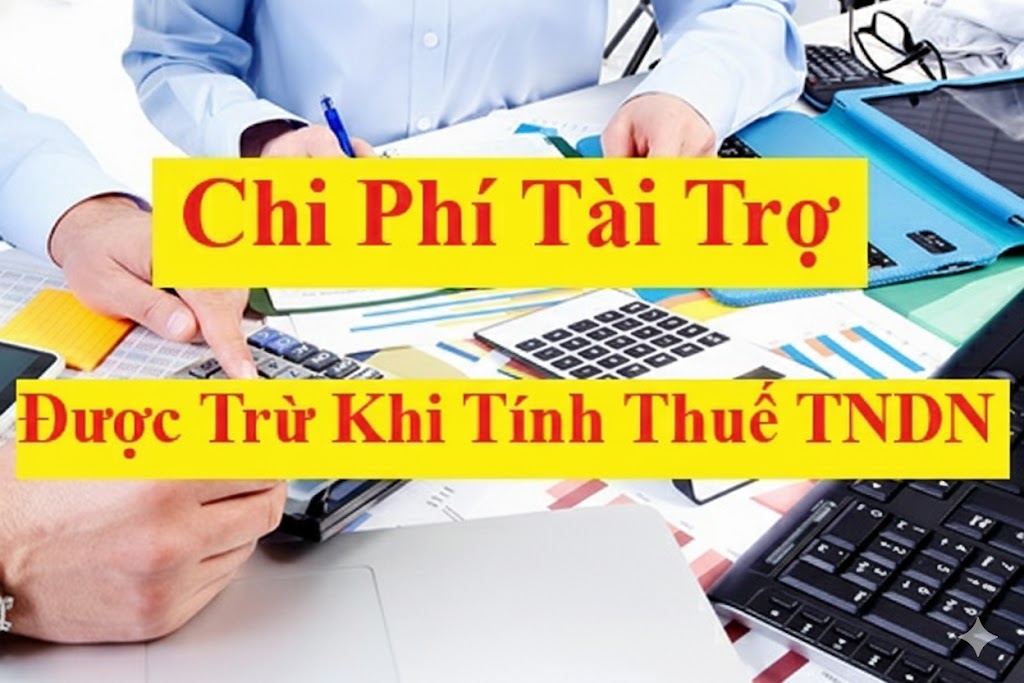 Chi phí tài trợ được trừ khi tính thuế TNDN