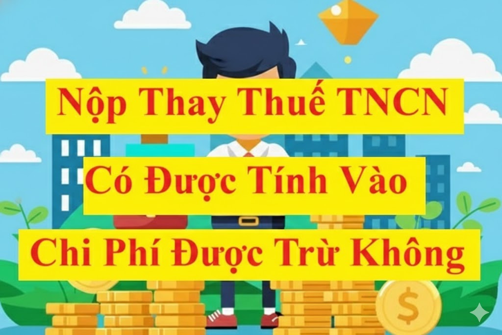 Nộp thay thế TNCN có được tính vào chi phí được trừ không