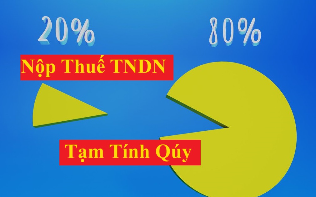 Nộp thuế TNDN tạm tính quý