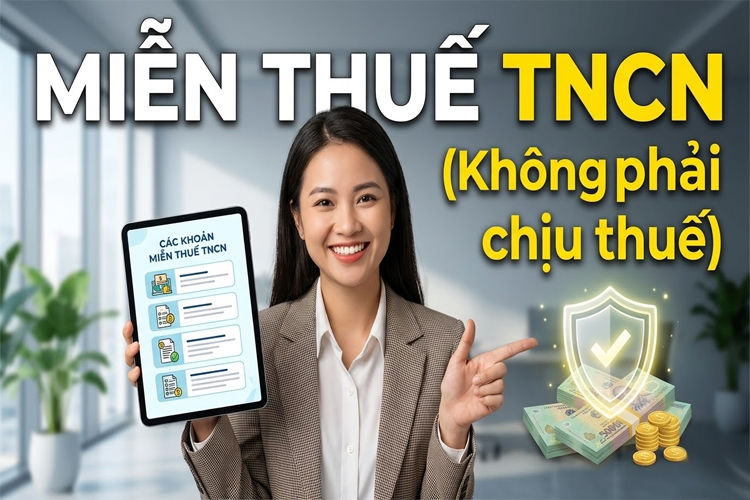 các khoản miễn thuế TNCN