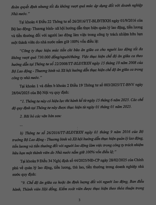 thuế tncn đối với tiền ăn t2