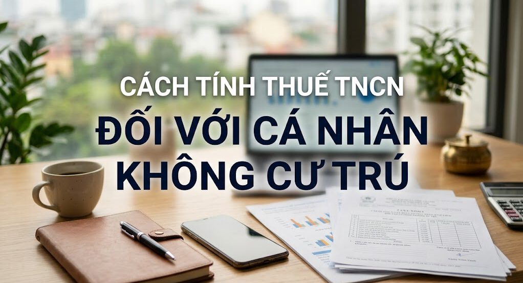cách tính thuế TNCN đối với cá nhân không cư trú