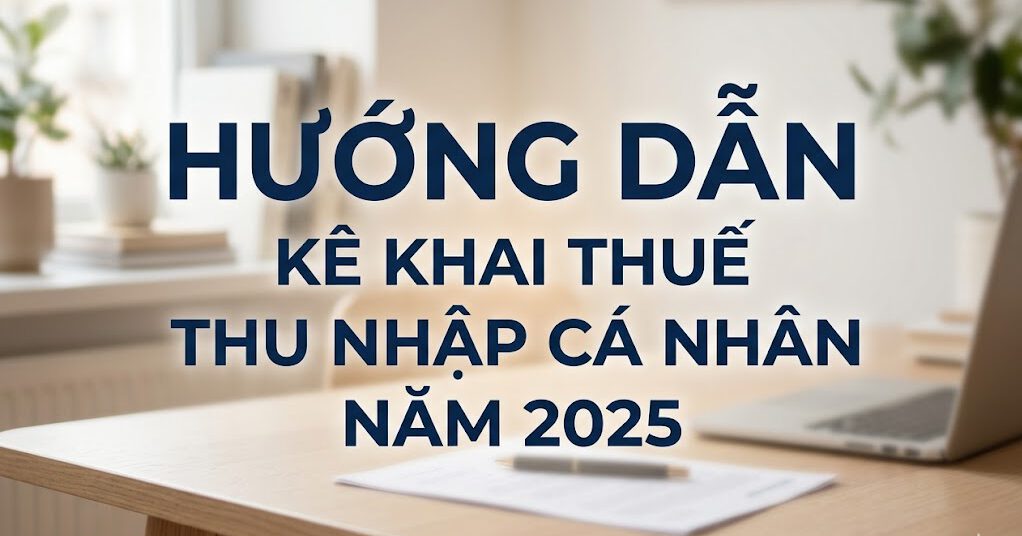 Hướng dẫn kê khai thuế thu nhập cá nhân năm 2025