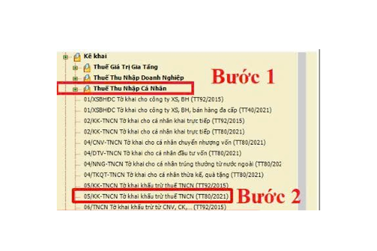 khấu trừ thuế tncn