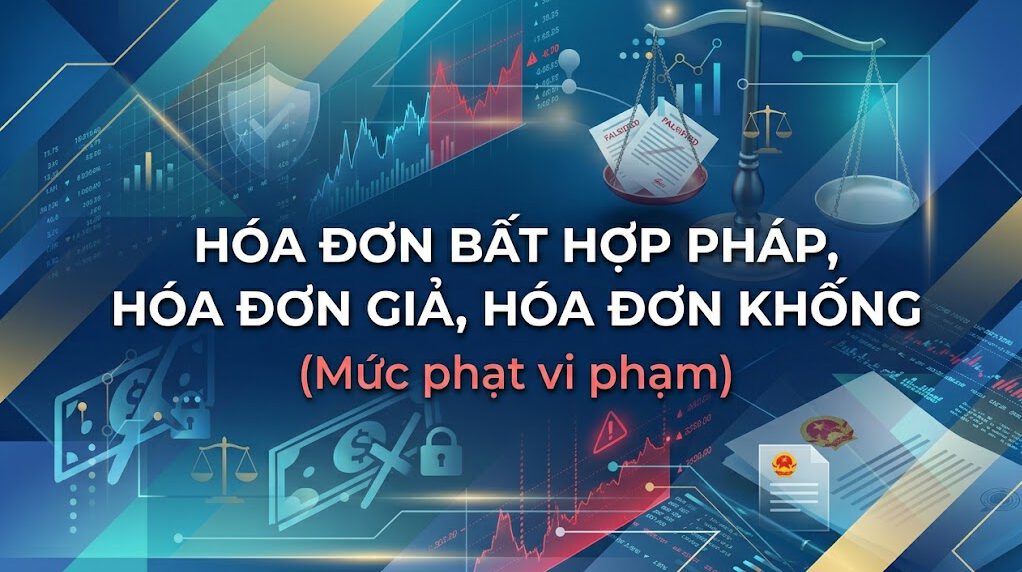 Hóa đơn bất hợp pháp, hóa đơn giả, hóa đơn khống (Mức phạt vi phạm)