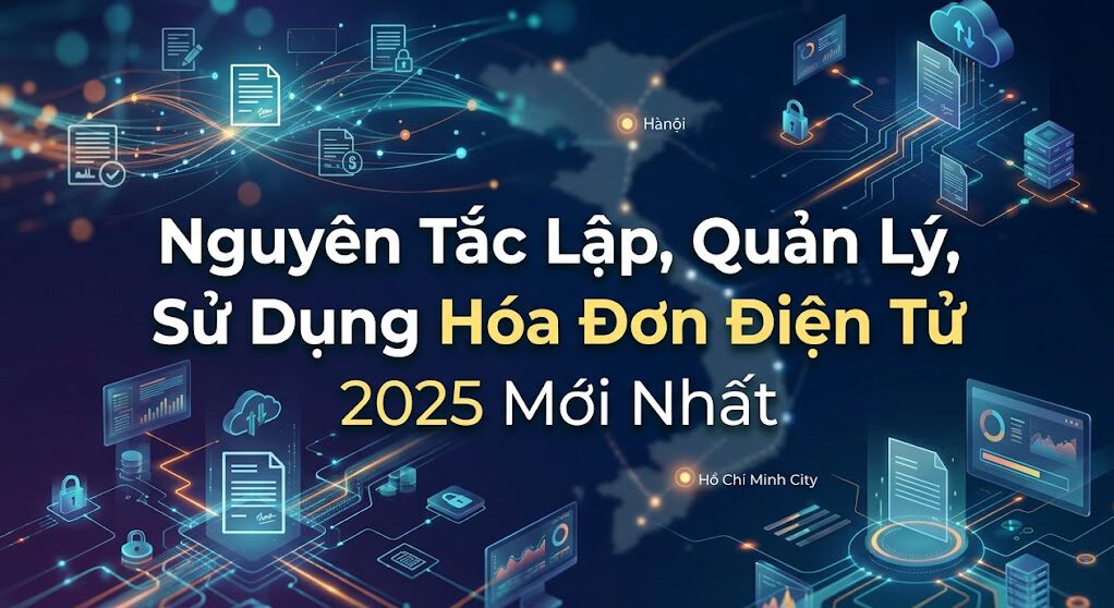 Nguyên tắc lập, quản lý, sử dụng hóa đơn điện tử 2025 mới nhất