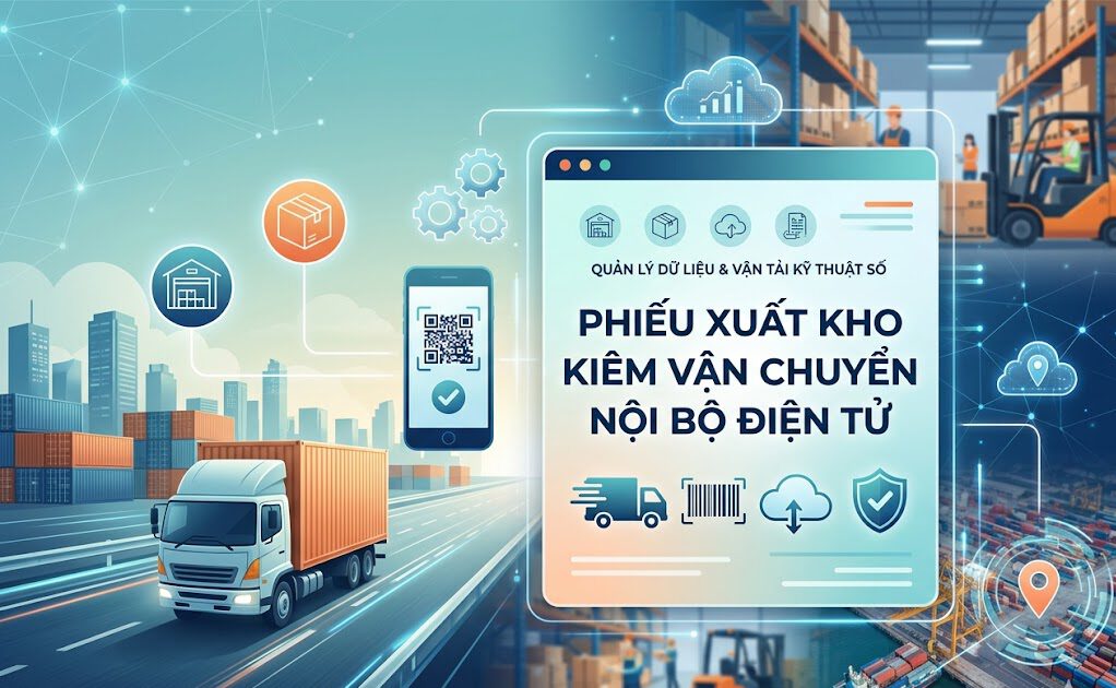 Phiếu xuất kho kiêm vận chuyển nội bộ điện tử