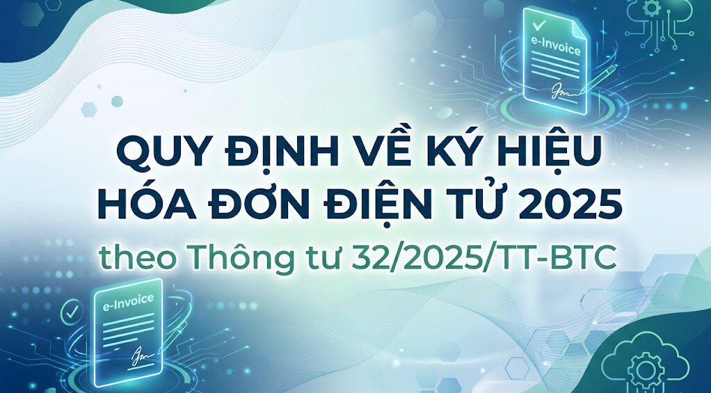 Quy định về ký hiệu hóa đơn điện tử 2025 theo Thông tư 32/2025