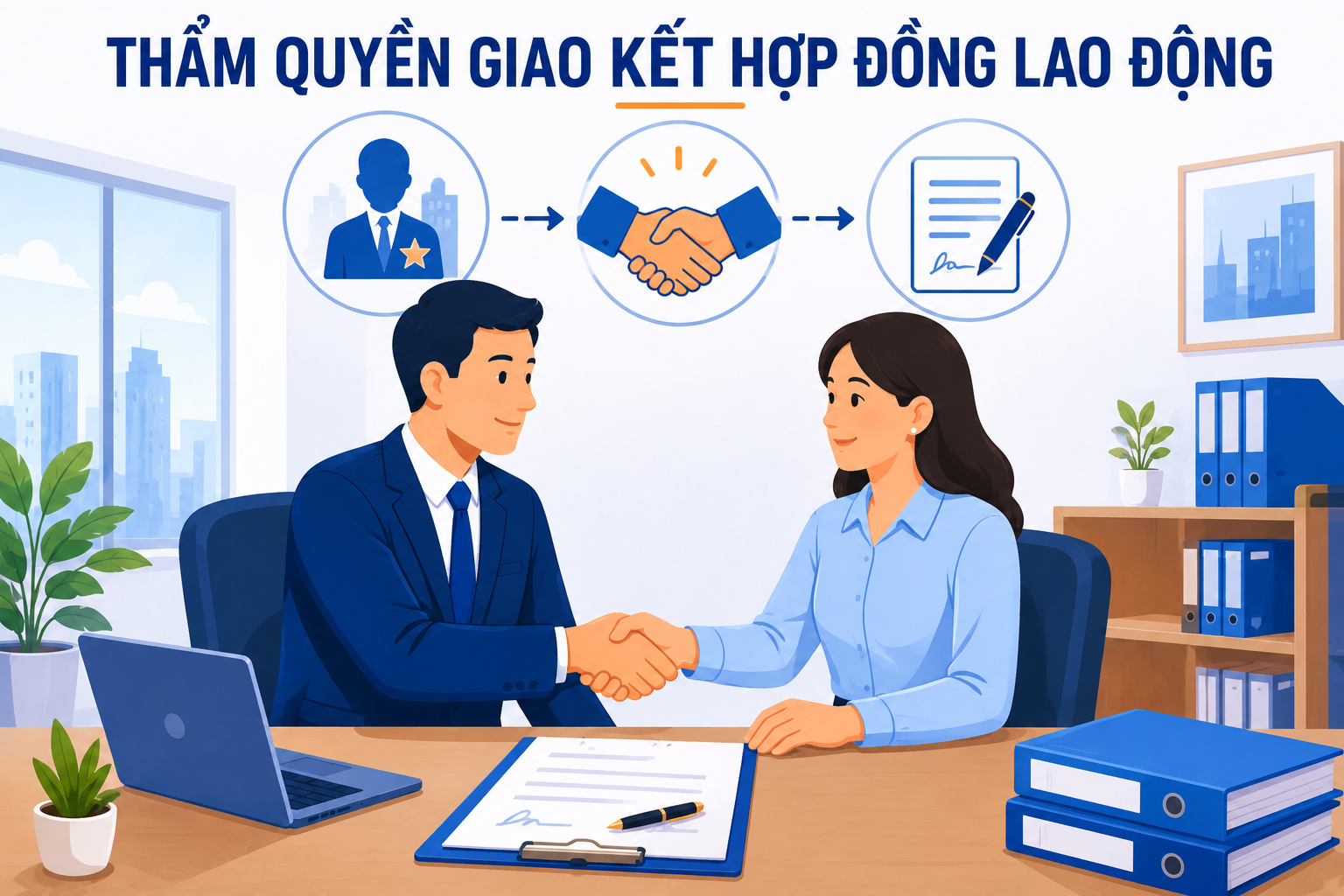 Thẩm quyền giao kết hợp đồng lao động