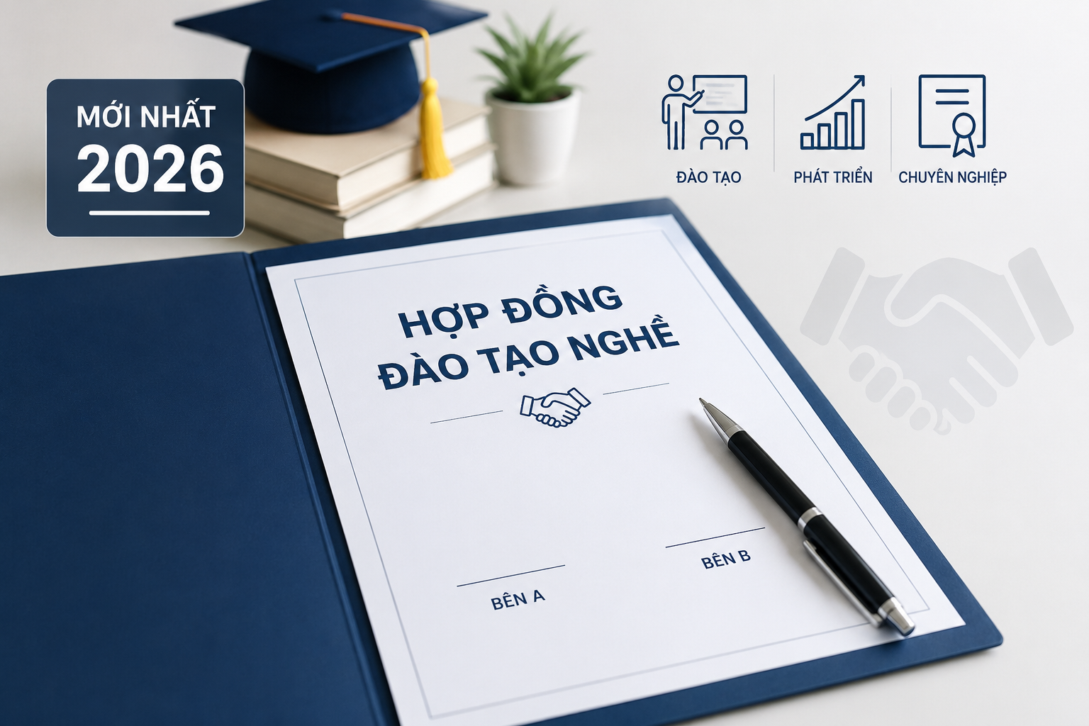 Mẫu hợp đồng đào tạo nghề mới nhất năm 2026