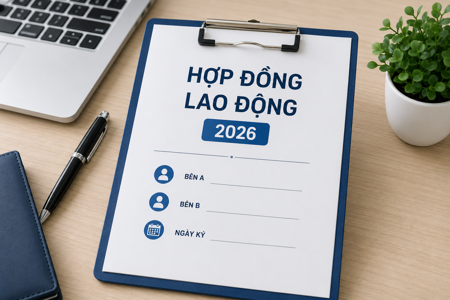 Mẫu hợp đồng lao động 2026 mới nhất