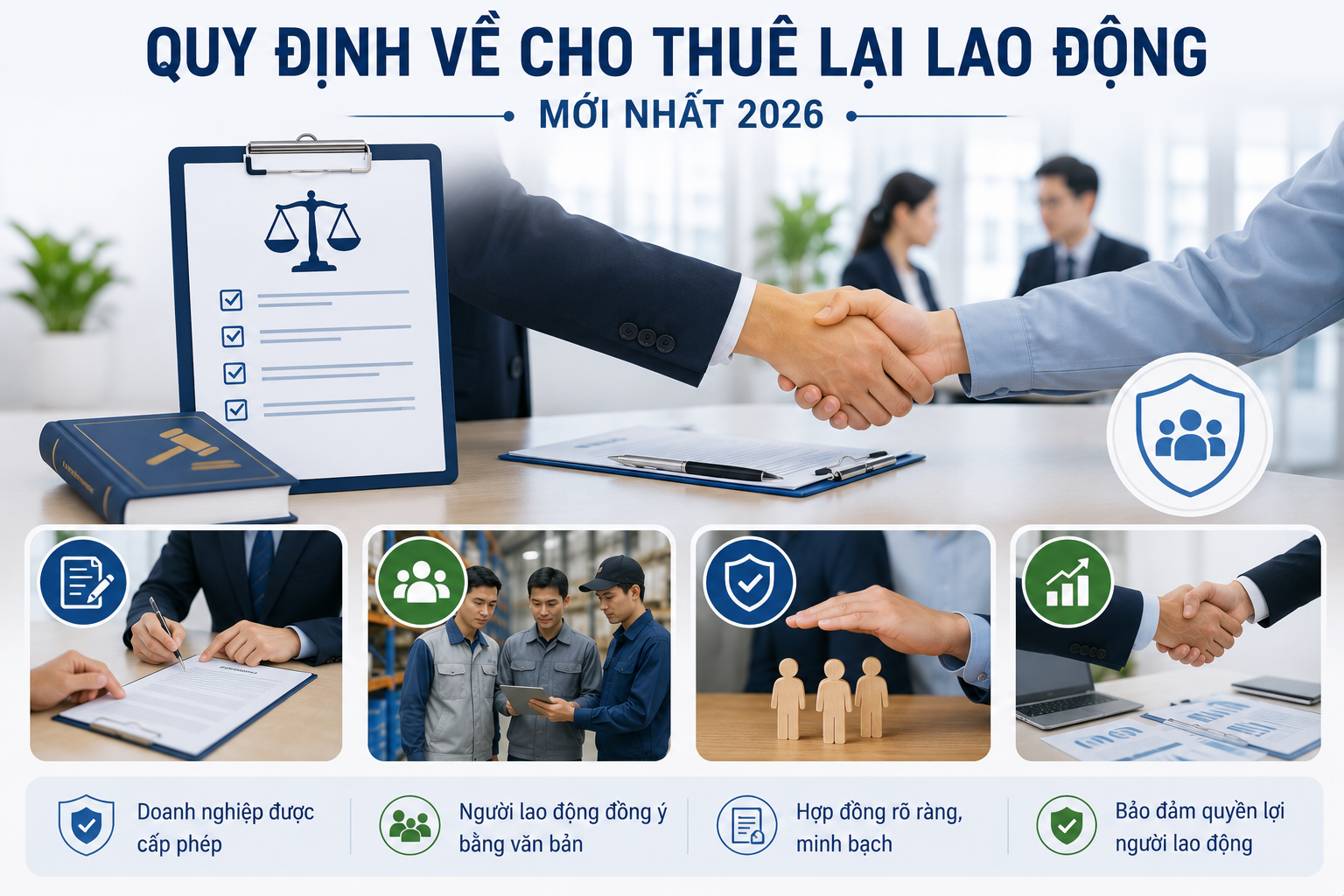 Quy định về cho thuê lại lao động mới nhất 2026
