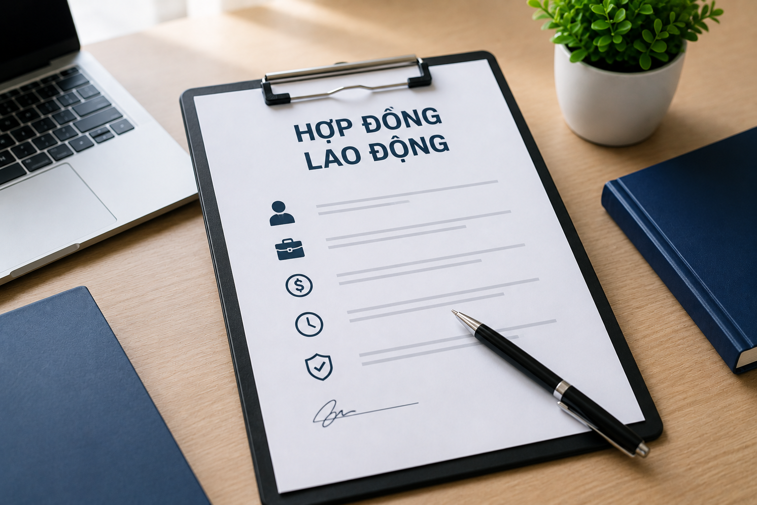 Các nội dung bắt buộc phải có trong hợp đồng lao động