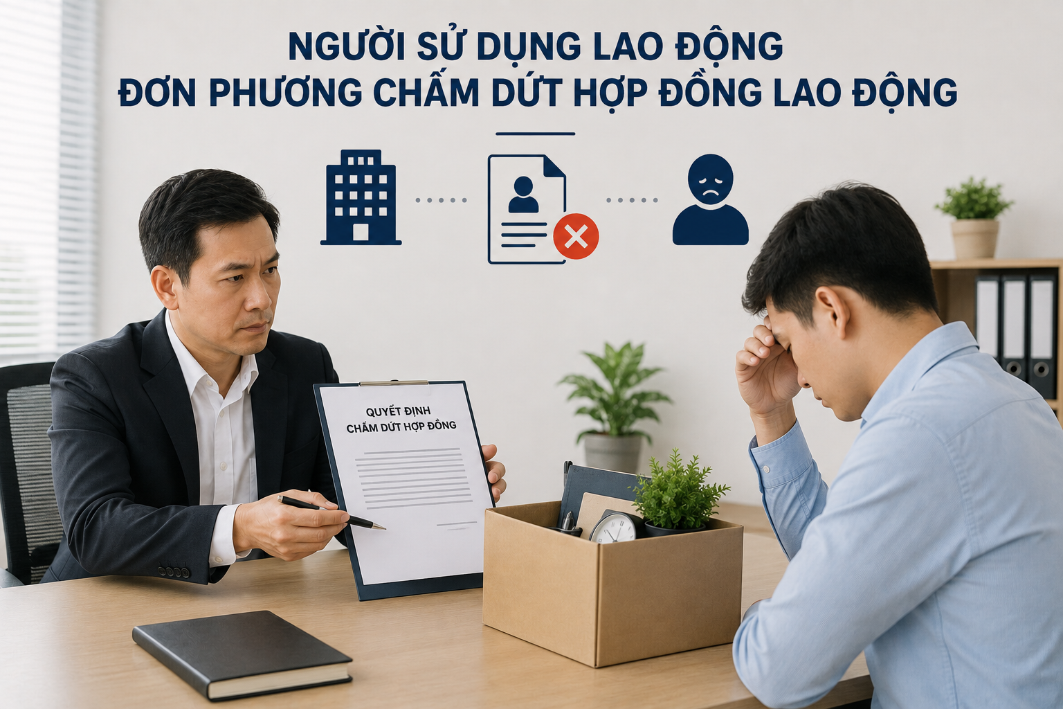 Người sử dụng lao động đơn phương chấm dứt hợp đồng lao động