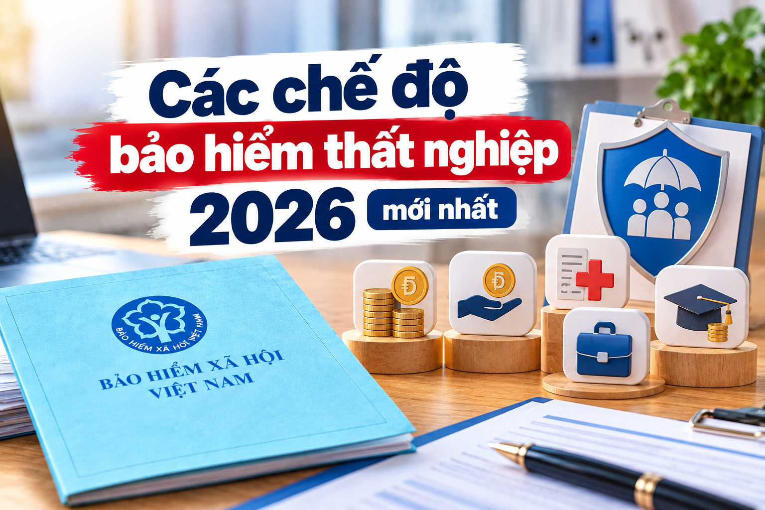 Cách tính thời gian đóng bảo hiểm thất nghiệp 2026