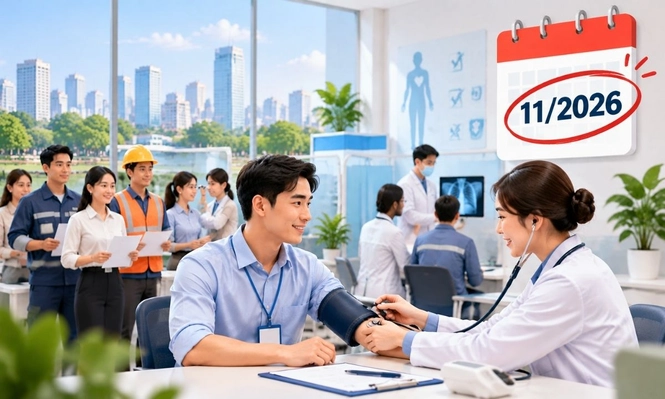 Hà Nội: Doanh nghiệp hoàn thành khám sức khỏe định kỳ cho toàn bộ người lao động trước tháng 11/2026