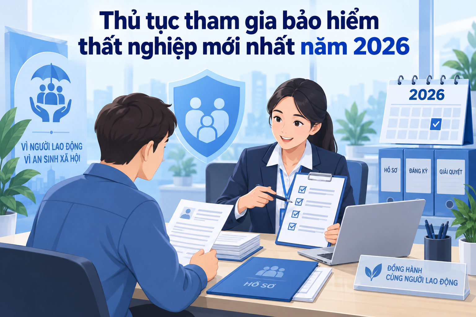 Thủ tục tham gia bảo hiểm thất nghiệp mới nhất năm 2026